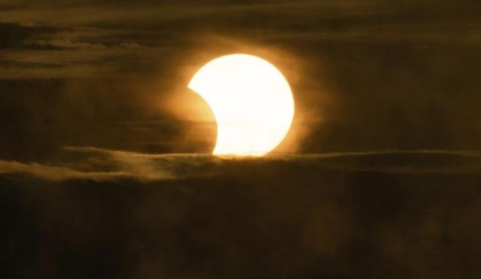 На 25 октомври вторник очакваме последното частично слънчево затъмнение за